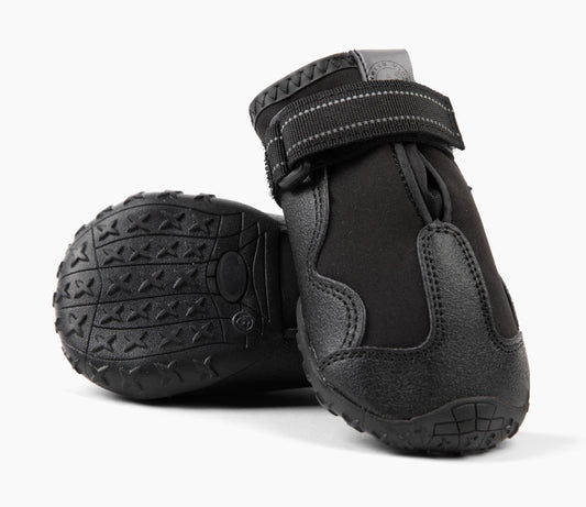 Premium Dog Shoes for Hiking Snow and Rain - Protective Dog Boots and Booties for Large and Medium Size Dogs - Durable Outdoor Dog Shoes (Size 6 (2.5-2.7" paw Width) Large)