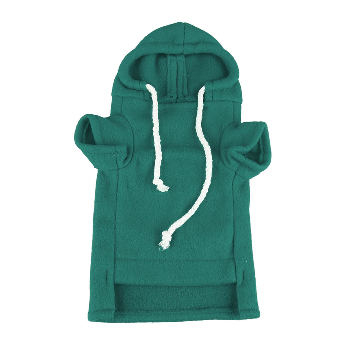 Ferret ClothesCat Vest Turtleneck Sweater with Hat Ferret Pullover Shirt with Sleeves Ferret Pajamas Jumper Winter Thickening Warm Pet Ferret Clothes for pet Ferret (Green)