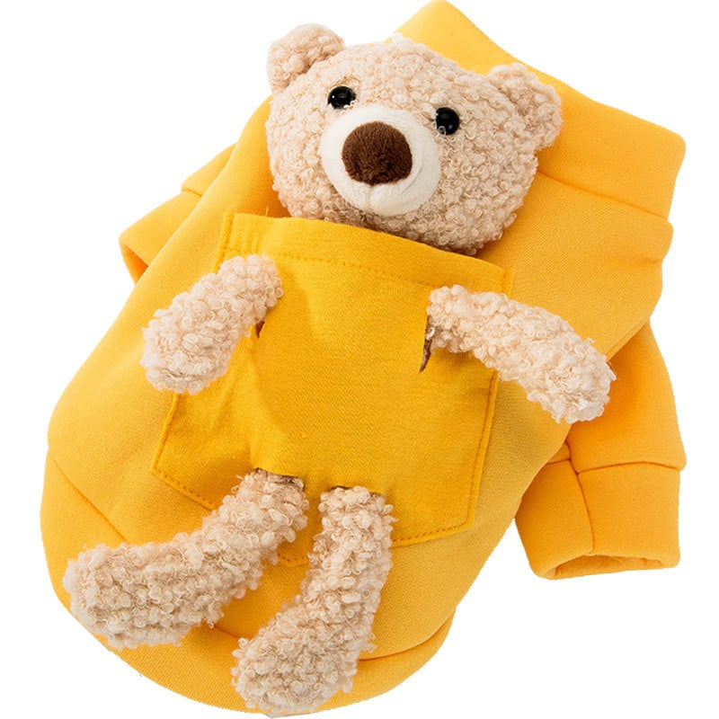 Cute Teddy Bear Pet Clothes for Cats (Two-Legged)
