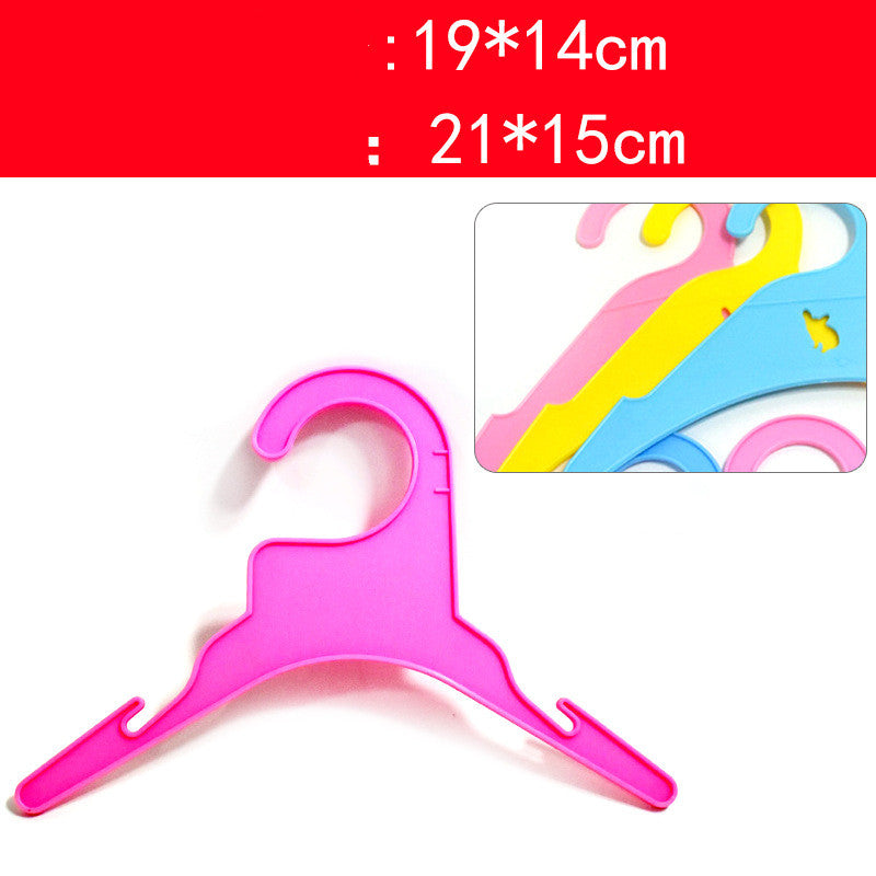 Plastic Rack for Pet Clothes Hanger for Cats and Dogs