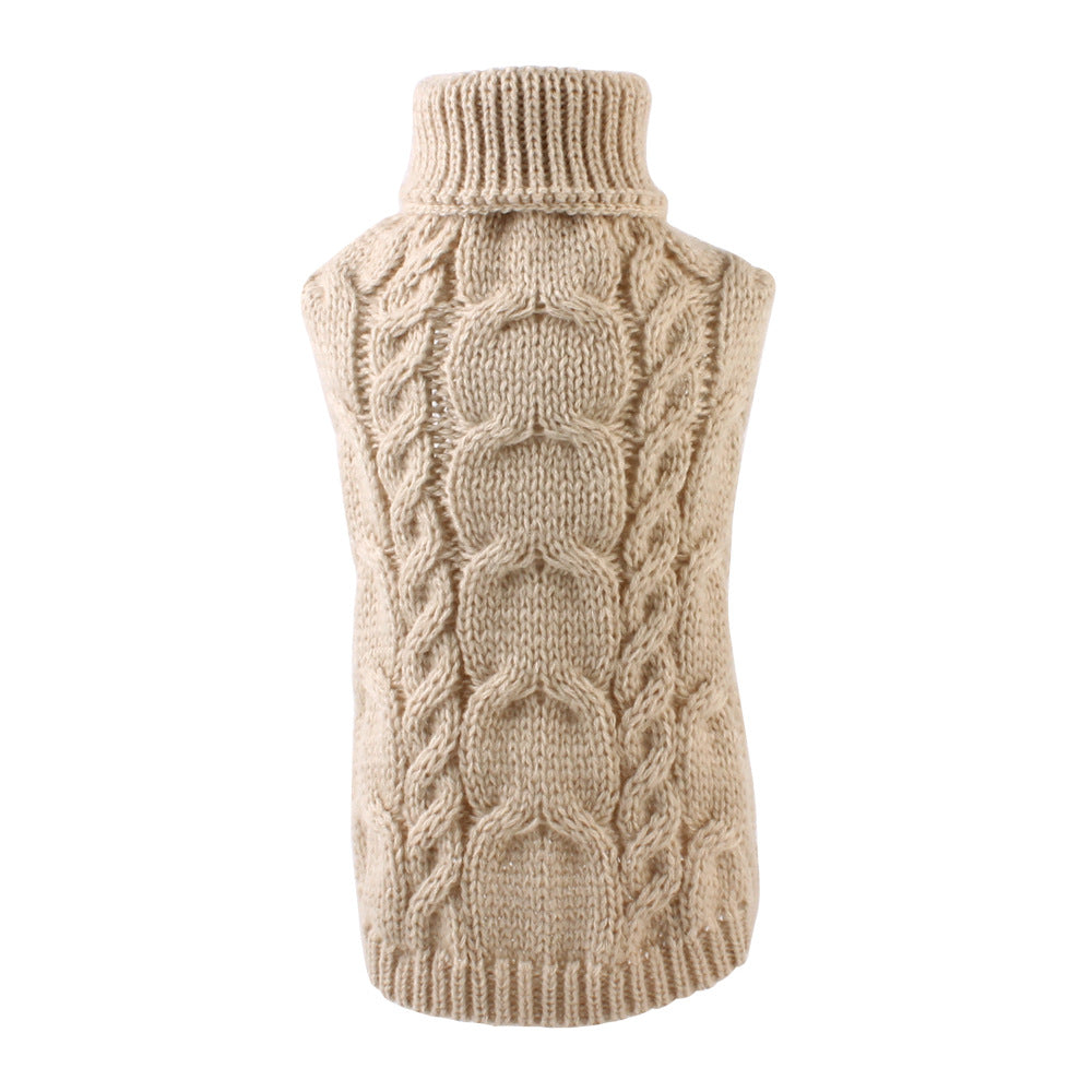 Warm Woolen Pet Clothes for Autumn and Winter