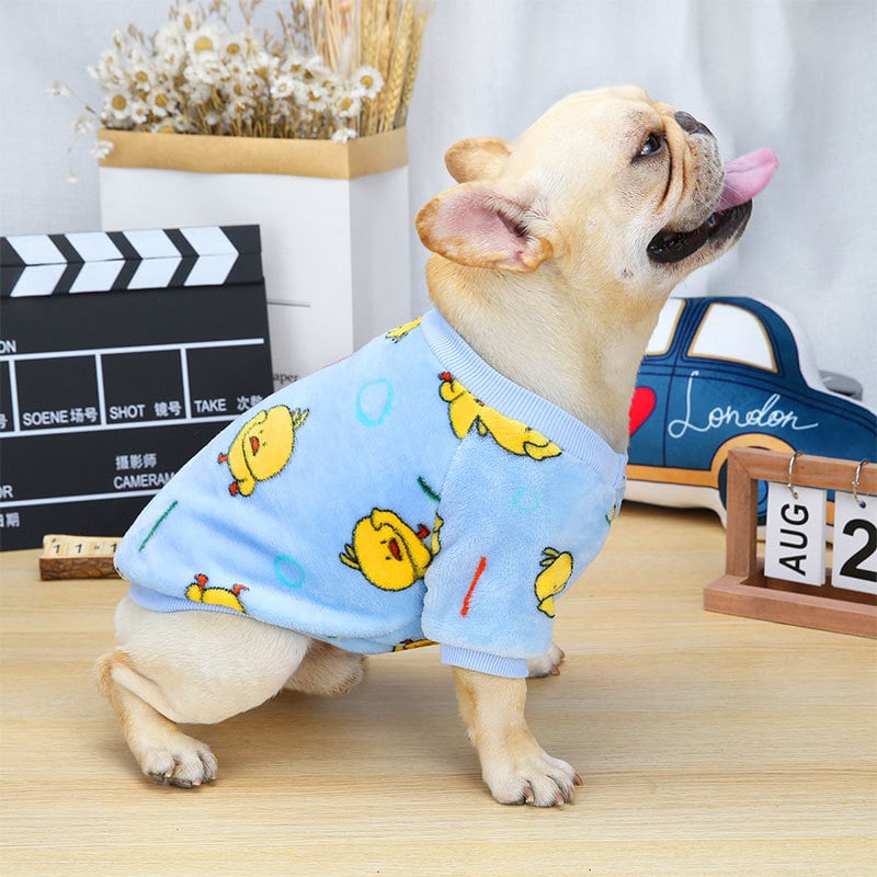 Autumn Winter Sweater for Pug Dog Pet Clothes