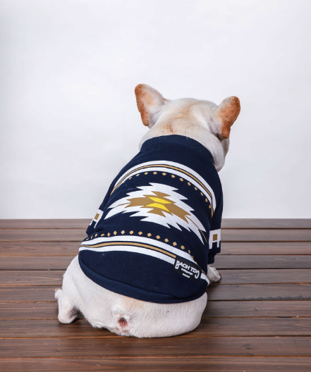 Small Dog Cotton Velvet Printed Pet Clothes