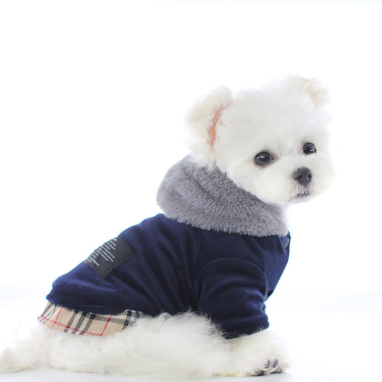 Velvet Cotton Pet Clothes for Dogs and Cats (Wholesale)