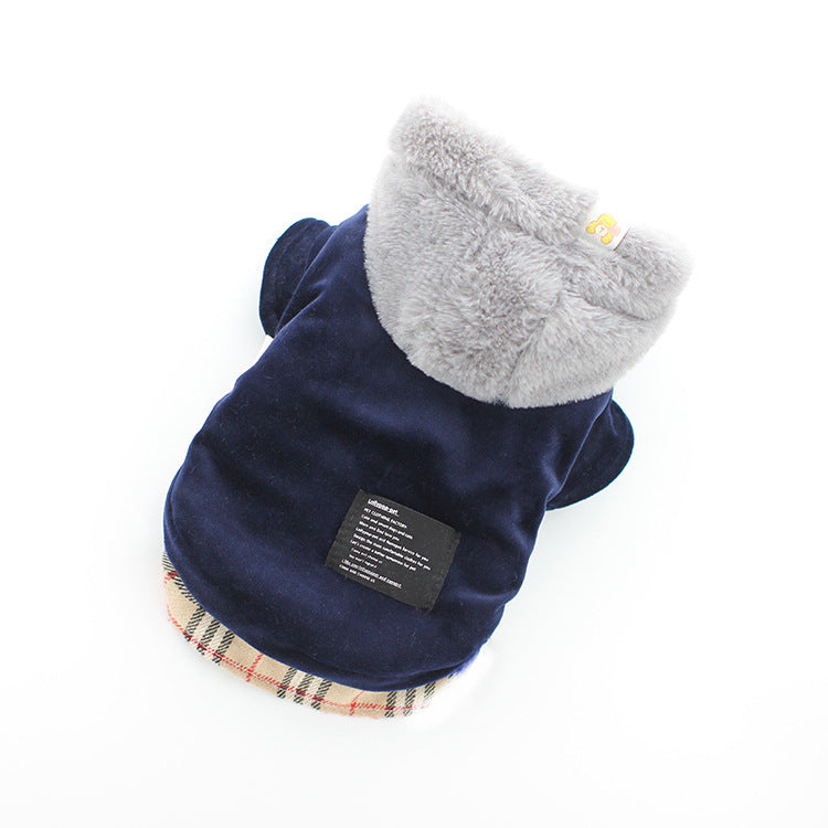 Velvet Cotton Pet Clothes for Dogs and Cats (Wholesale)