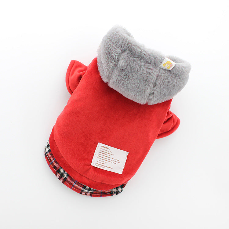 Velvet Cotton Pet Clothes for Dogs and Cats (Wholesale)