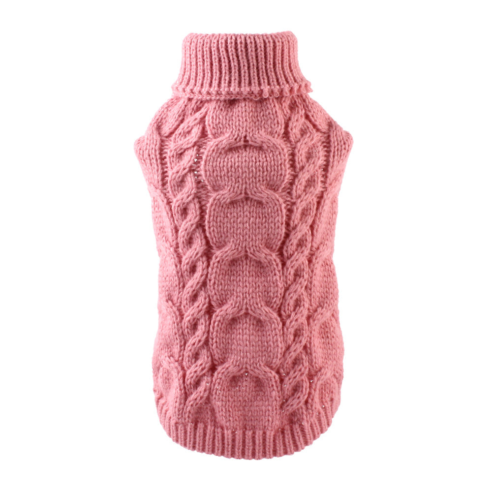 Warm Woolen Pet Clothes for Autumn and Winter