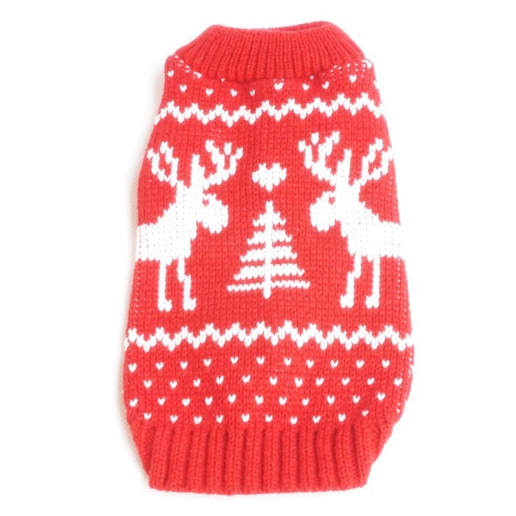 Elk Design Pet Clothes for Dogs